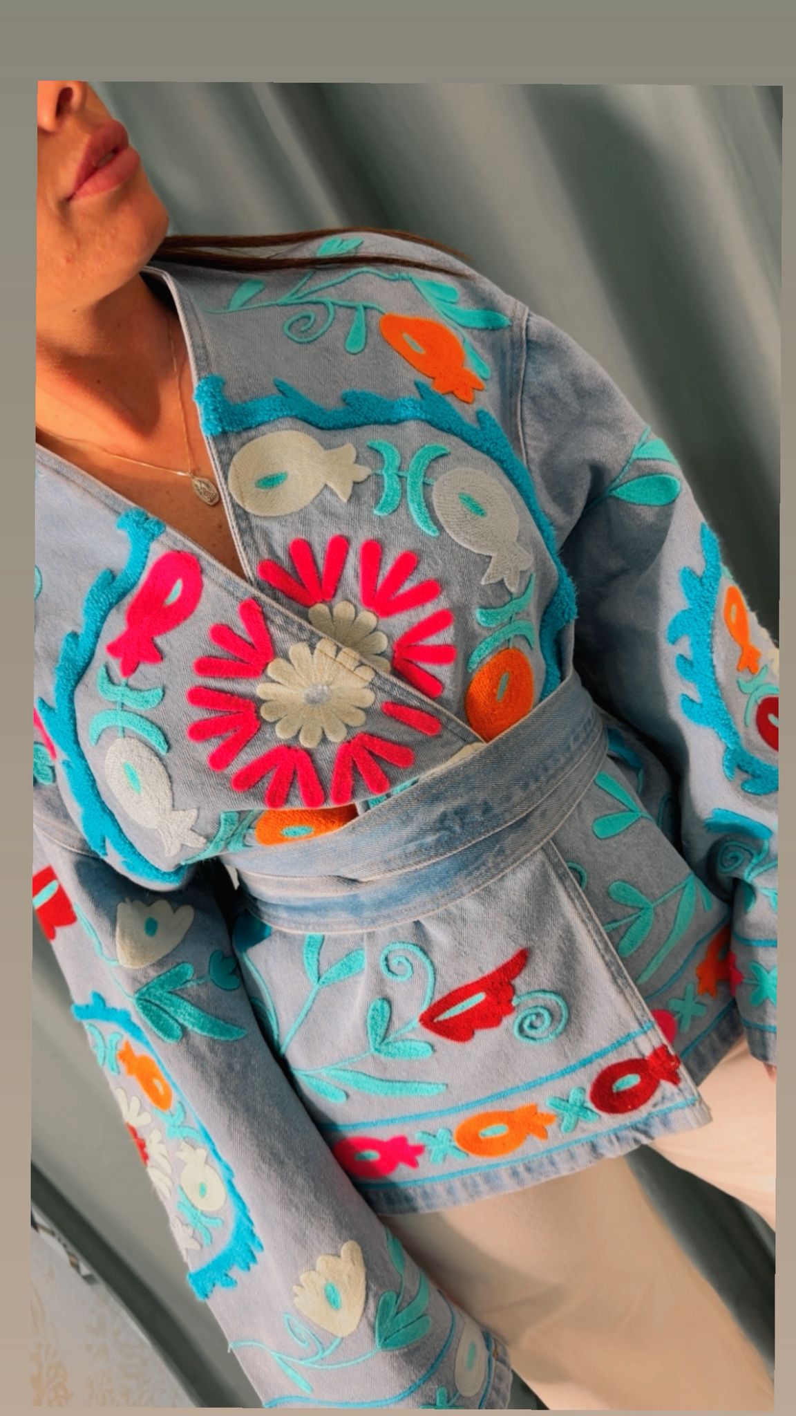 Kimono con cintura