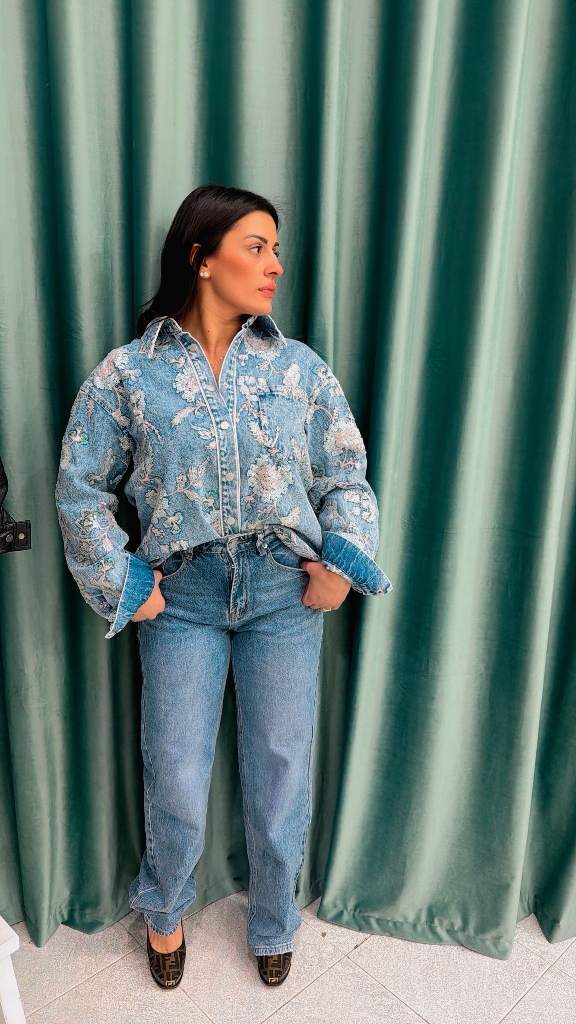 Camicia in jeans